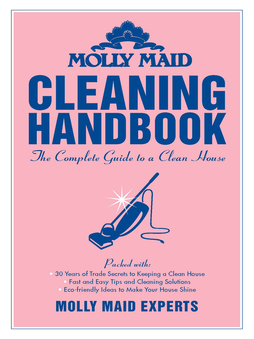 Title details for Molly Maid Cleaning Handbook by Maid Molly - Wait list